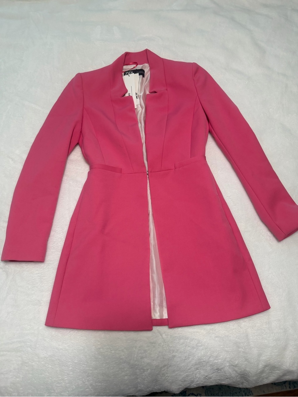 NWT Zara Inverted Label Frock Coat
